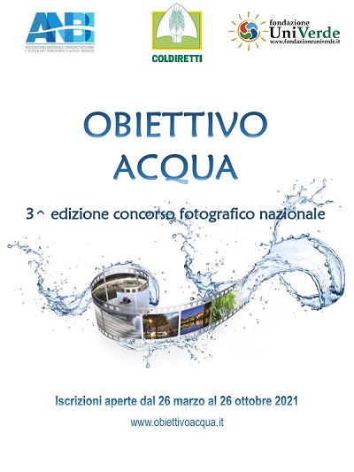 AL VIA LA TERZA EDIZIONE  DEL CONCORSO FOTOGRAFICO  “OBIETTIVO ACQUA”